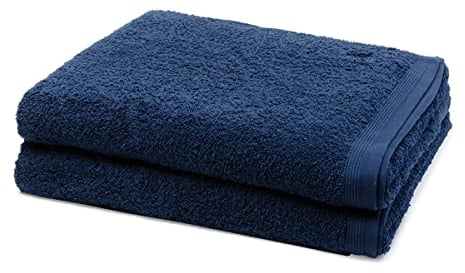 Möve - 2 teiliges Frottier-Set - Superwuschel (2 X Duschtuch im Set) - 520 g/m2 - Baumwolle - Walkfrottee - saugstark - weich und flauschig - Deep sea