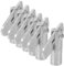 BESTonZON 8pezzi Perni Bloccaggio Per Ponteggi Accessori Per Scaffolding Zincati Resistente e Sicuro Per Lavori Costruzione e Manutenzione