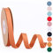 BYZANDQI Samtband 5m x 1cm Samt Dekoband Set Schleifenband Schmuckband Geschenkband Weihnachten (Terrakotta)