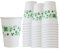 Bicchieri di Carta Compostabili 200 ml - Per Acqua e Bevande Calde o Fredde - Fantasie Colorate, Fiori, Maioliche, Eco-Friendly e Ideali per Feste, caffè, ufficio e Uso Quotidiano (ART 71527, 100 PZ)