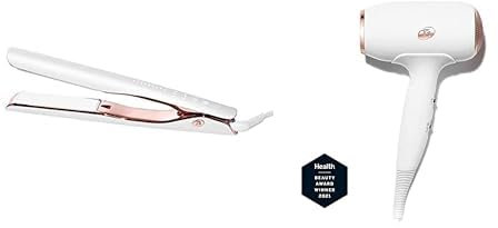 T3 Lucea ID 25 mm Glätteisen mit Touch-Interface + T3 Fit Kompakter professioneller Haartrockner