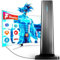 Antena TV Interior 2025, 360+ Millas Receptor Digital 4K/1080P con Base Magnética, Capta Todos los Canales Locales, Cable Coaxial 5m, para Smart TV