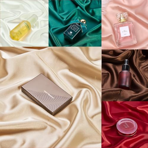 6PCS Fotohintergrund, luxuriöse Seiden-Textur, Foto-Requisiten für Lebensmittel, Schmuck, Kosmetik, Make-up, Fotoshootings