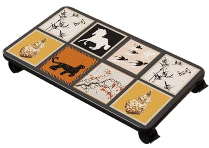 Ronyme Support d'unité Centrale Robuste sous Le Bureau, Support de Tour d'unité Centrale Mobile avec 4 roulettes, Chariot de pour Ordinateur, Noir