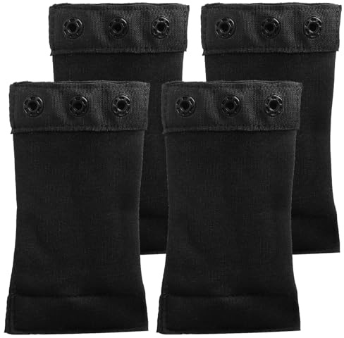 JYYWTSI 4Pezzi Estensione per body donna con 3 bottoni a pressione in plastica, regolabile per body modellante donna, compatibile con body nero donna e body maniche lunghe body contenitivo modellante