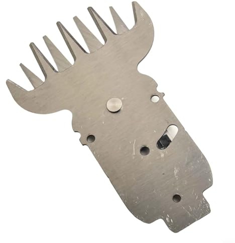 Ersatzmesser für Bosch AGS/ASB 10.8 Li Akku-Grasschere, 10 cm Arbeitsbreite, Metall, Teilenummer 2609003867, präziser Schnitt,silber