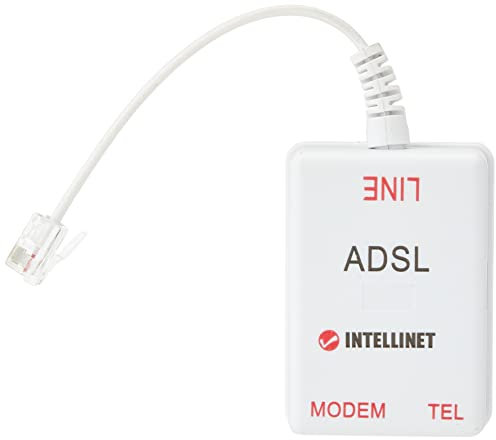 Intellinet 201124 Répartiteur pour Modem ADSL Blanc
