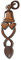 Marriage Celebration Love Spoon - Free Engraving of Names & Date on Welsh Love Spoons