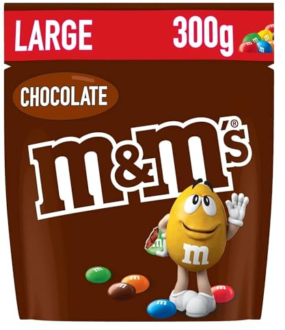 M&M'S CHOCO - Bonbons Chocolat au Lait - 300g Sachet de Chocolats