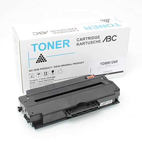 ABC Alternativ Toner für Dell 593-11109 für Dell B1260 B1260dn B1265 B1265dn B1265dfw B1265dnf B 1260 B 1265 B1260 DN B1265 DN DFW dnf