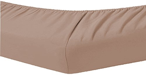 Dormisette Topper Spannbettlaken Boxspring Bett 180-200 x 200-220 cm 0411 Macchiato