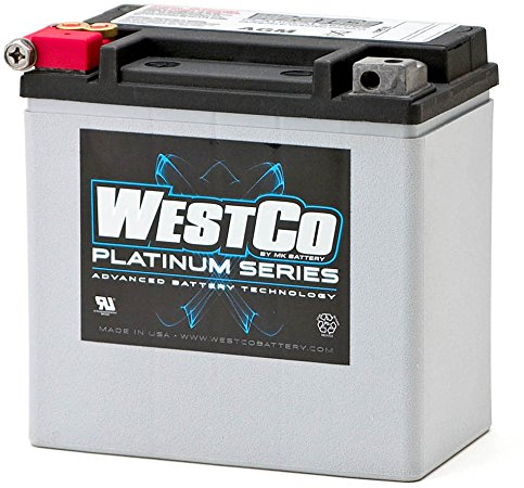 WCP14 Wartungsfreie AGM Batterie von WESTCO für Harley Davidson Modelle HVT-08, 65948-00, 61218520153, 11-531