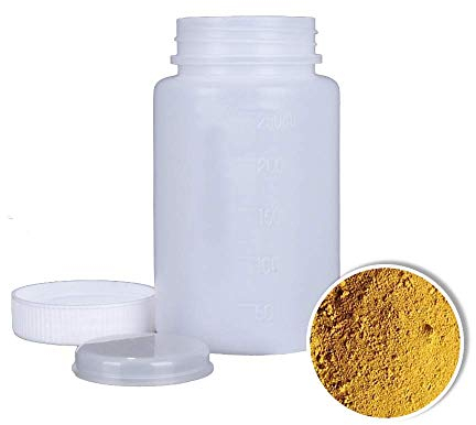 Eastchemlab Yellow Iron Oxide- Used For Art Decoration, Painting Pigments, Concrete, Clay, Cement, Bricks, And Coating Products (100g/3.52oz).