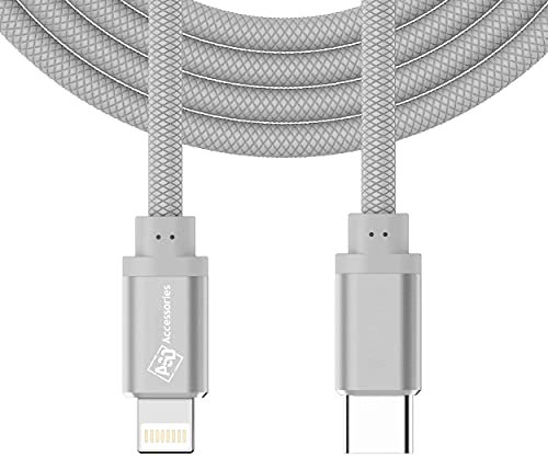 USB C to Lightning Cable [1.5M MFi Certified] Powerline II Premium Nylon Charging Cable for iPhone 14 Pro 14 Pro Max 13 13 Pro 12 Pro Max 12 11 X XS XR 8 Plus, AirPods Pro, Supports Power Delivery