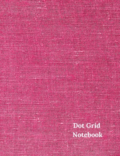 dot grid notebook: B5 Large (8.5 x 11 inches) - 110 Dotted Pages || pink Softcover Notebook/Journal
