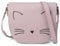 Gladdon Borsa a tracolla per gatto,Borsa per ragazze carina,Borsa per gatti adolescenti e bambini, Lilla, Alla moda