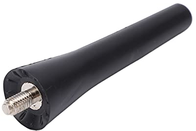 Automatische Kurze Antenne, 6561N3 6,7 CM Kurzer Autoantennenmast Länge ABS Schwarz Ersatz für 107 108 206 207 307 308 407