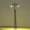 ZYWUOY 4 STÜCKE Modelleisenbahn Led Laternenpfahl Lampen Straße Lgihts HO Skala LED Hof Licht Modellbahn Eisenbahn Straße Station Laternenpfahl
