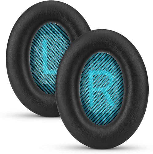 INF Cuscinetti Auricolari di Ricambio per Bose QuietComfort 35, Cuscinetti Cuffie per Bose QC35 ii QC2 QC15 QC25