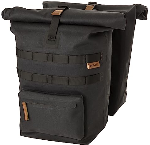 AGU Convoy Doppelte Fahrradtasche Urban Click'nGo MIK Antracite 34L