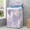 Odot Housse de Protection pour Machine à Laver Chargement par Le Haut Coloré Couvre-Machine Protecteur Anti-Poussière Couverture pour Machine Lave-Linge et Sèche-Linge (L (6.8-8kg),Violet)