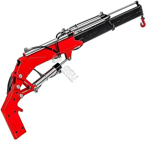 TOUCAN RC HOBBY LESU Metall Fliegender Auslegerkran für 1/14 RC Hydraulik Kipplaster Modell Krane Teile