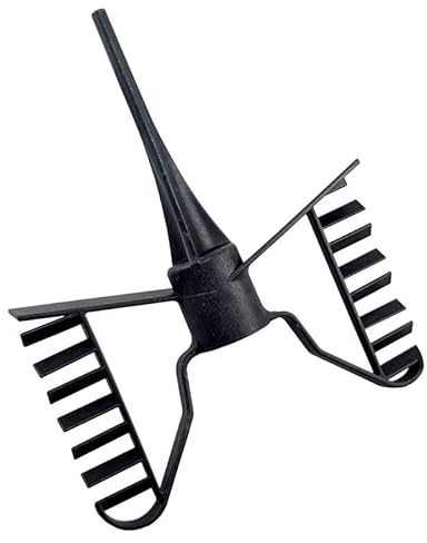Butterfly Bimby TM 21 Vorwerk compatible, Accessoire Robot Culinaire, Noir, 1 kg, 4 vitesses, Compatible avec Thermomix TM21, Passe au lave-vaisselle, Plastique, Métal, Fabriqué en Italie
