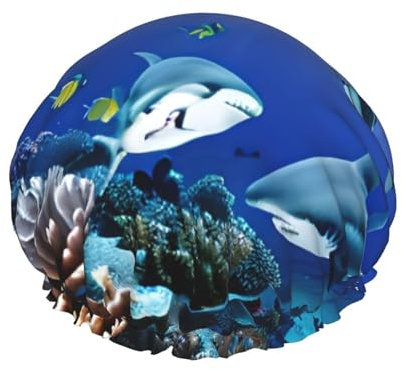 Hai-Duschhauben mit einer doppelten Schicht halten Ihr Haar gut, egal ob Sie sie beim Duschen oder Baden verwenden.