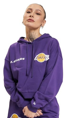 New Era ERA NBA Team Logo Crop Hoody LOSLAK TRPAGD