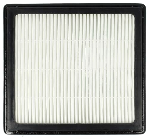 vhbw 1x filtre compatible avec Nilfisk GM420, H13, GMD420, GMD430, GMD400, GMD410, GM430 aspirateur - filtre HEPA noir/blanc