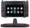 7'' AHD Auto GPS Multifunktions Touchscreen Autoradio Navigation mit Canbus CarPlay & Android+Rückfahrsystem Bremsleuchte Rückfahrkamera Einparkhilfen kompatibel mit Mercedes Benz Vito Mixto W639/W447