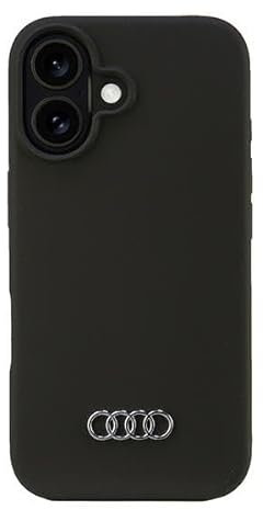 Audi Silikonhülle für iPhone 16 6.1 schwarz AU-LSRIP16-Q3/D1-BK