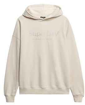 Superdry Damen Lässiges Venue Hoodie in Metallic-Optik