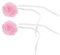 VICASKY 2stücke Flauschige Pompoms Mit Glöckchen Für Rollschuhe Dekorative Accessoires Tiefem Zur Verschönerung Ihrer Schlittschuhe Für Mehr Sichtbarkeit