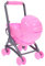 IMIKEYA Mini-puppenspielset Kinderwagen Babypuppenzubehör Spielset Puppenwagen Spielzeug Für Jungen Und Mädchen Puppenhaus-