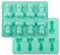 Bojueshaw Unique Novelty Funny Soap Moulds,Reusable Silicone Prank Ice Cube Molds for Chocolate,Candy,Cake Decoration,and Creative Desserts(Green)