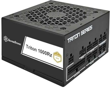 Silverstone SST-TR1000R-GM - Fuente de alimentación ATX Totalmente Modular PCIe 5 Cybenetics Gold 1000W,PCIe Gen5 12V-2x6,Intel ATX 3,1