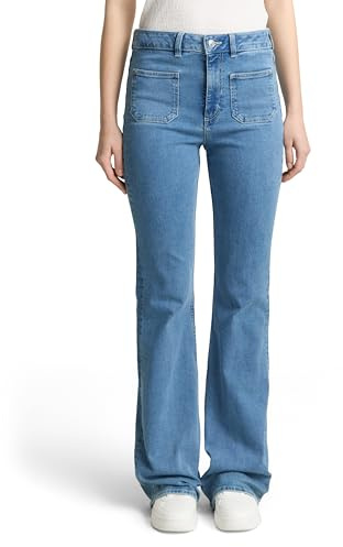 TOM TAILOR Denim Damen TTAVA Flared Jeans