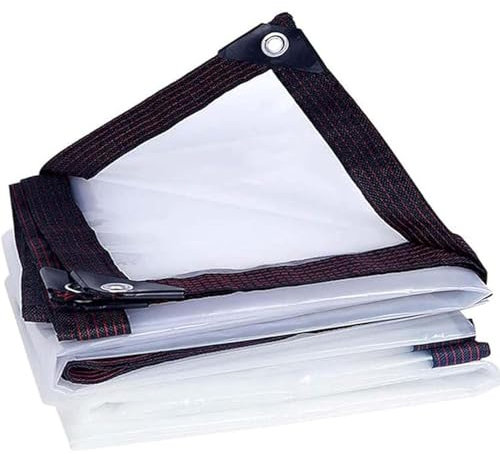 Lona impermeable resistente de 5 x 8 m con refuerzo de esquina