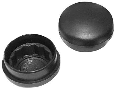 Mtucegi 2Pcs Frontscheibe Wischer Arm Mutter Kappen Bolzen Abdeckungen Für B5 B6 B7 Kunststoff Windschutzscheibe Abdeckung Auto Zubehör