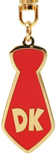 ABYSTYLE Schlüsselanhänger DONKEY KONG Krawatte - Offizielles Produkt - PVC - Sammlerzubehör - Metallring