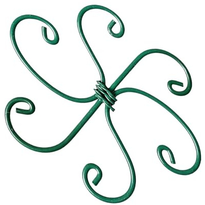 Pflanzenstiel-Halter Metall, rostfrei, wiederverwendbar, Rankhilfe