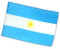 Fahne Flagge Argentinien 30 x 45 cm