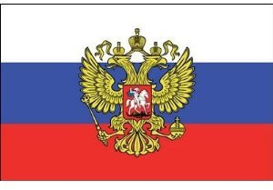 Russland mit Wappen Flagge 150 * 250 cm Yantec