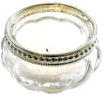 Teelichtleuchter antik-silber