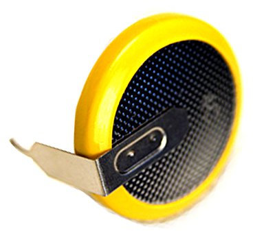 Pile Bouton CR2032 Li-ION Rechargeable 3.6V Lir2032 à Pattes ou Languettes