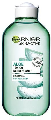 Garnier Skin Active Tónico Limpiador Botánico con Savia de Aloe, 200 ml (Paquete de 1)