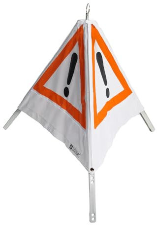 Dönges Velcro de Plegable Señal, diurna), 700 mm, sin cartel de velcro, 218101