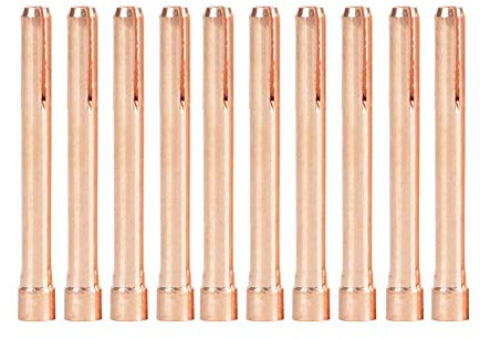 10Pcs 10N24 2.4mm Welding Torch Collets for Tig Welding Torch WP-17/18/26 Series
