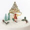 Evelay Cake Toppers Merry Christmas Cake Decoration Gonk Cupcake Toppers Multi Purpose Decoration (8 Pieces Set Gonk)